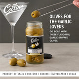 Collins Garlic Queen Olives 4.5OZ