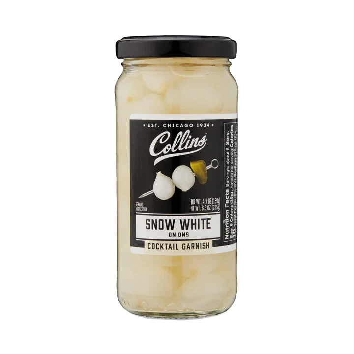 Collins Snow White Onions 5OZ