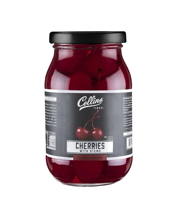 Collins Stemmed Cocktail Cherries 16OZ