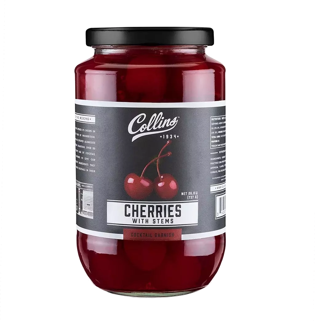 Collins Stemmed Cocktail Cherries 26OZ