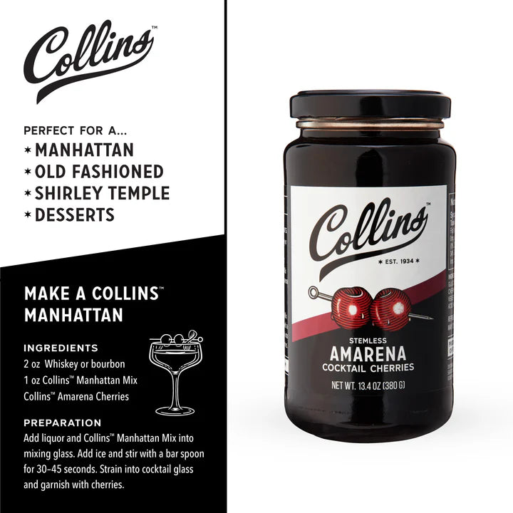 Collins Amarena Cherries 13.5OZ