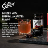Collins Amaretto Cherries 13.4OZ
