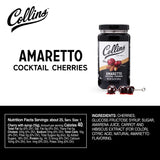 Collins Amaretto Cherries 13.4OZ