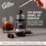 Collins Bordeaux Cherries 10OZ