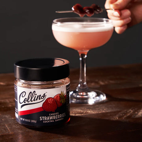 Collins Candied Strawberry 10.1OZ