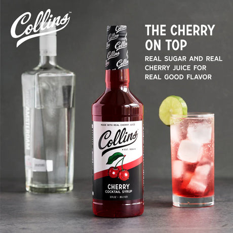 Collins Cherry Syrup 1L