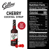 Collins Cherry Syrup 1L