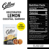 Collins Dehydrated Lemon Garnish 1.3OZ