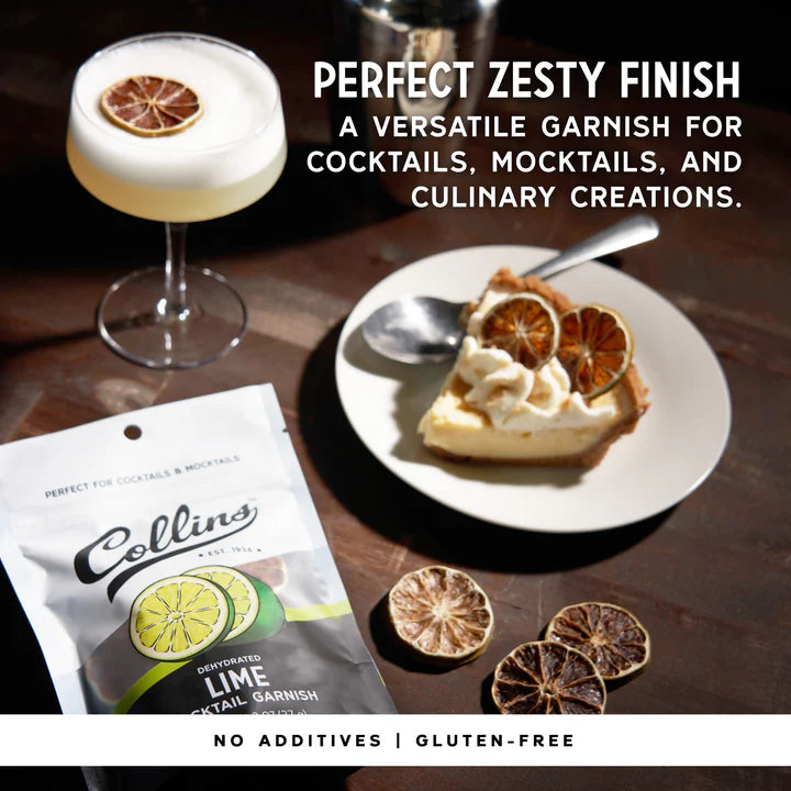 Collins Dehydrated Lime Garnish 1.3OZ