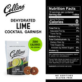 Collins Dehydrated Lime Garnish 1.3OZ