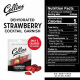 Collins Dehydrated Strawberry Garnish 1.3OZ