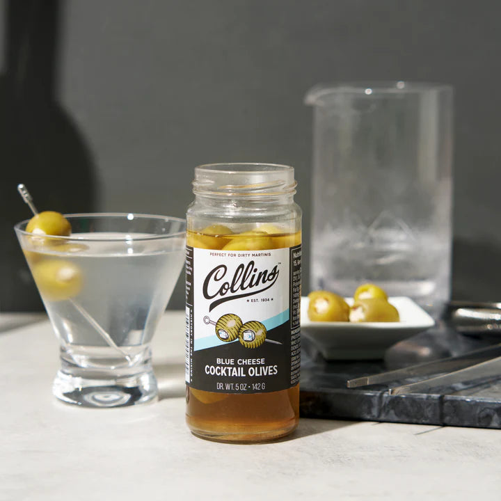 Collins Gourmet Blue Cheese Olives 5OZ