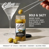 Collins Gourmet Blue Cheese Olives 5OZ