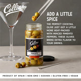 Collins Gourmet Martini Pimento Olives 4.75OZ