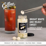 Collins Snow White Onions 5OZ