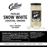 Collins Snow White Onions 5OZ