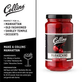 Collins Stemmed Cocktail Cherries 10OZ