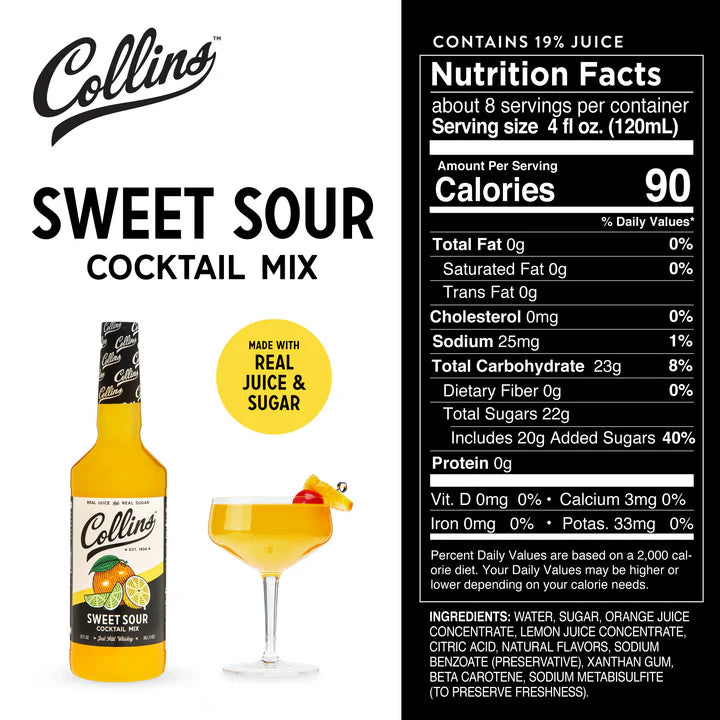 Collins Sweet & Sour 1L