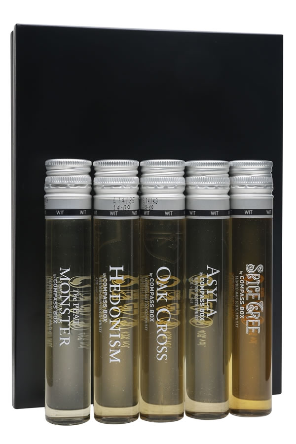 Scotch Sampler Box Compass Box Mini Variety Pack 50ML 5PK | Scotch Sampler – The Liquor Barn