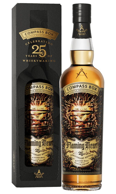 Compass Box Flaming Heart 750ML - Blended Scotch | Shop Online at The Liquor Barn