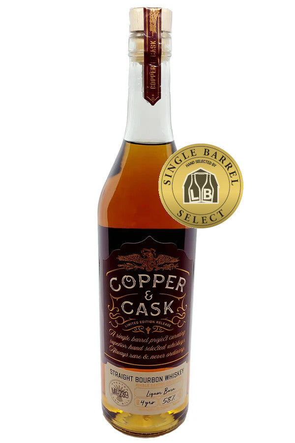 Copper & Cask Liquor Barn Single Barrel Wheated Bourbon 750ML