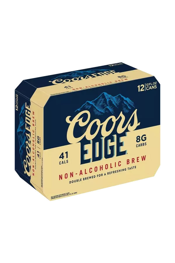Coors Edge Non-Alcoholic Beer 12PK – The Liquor Barn