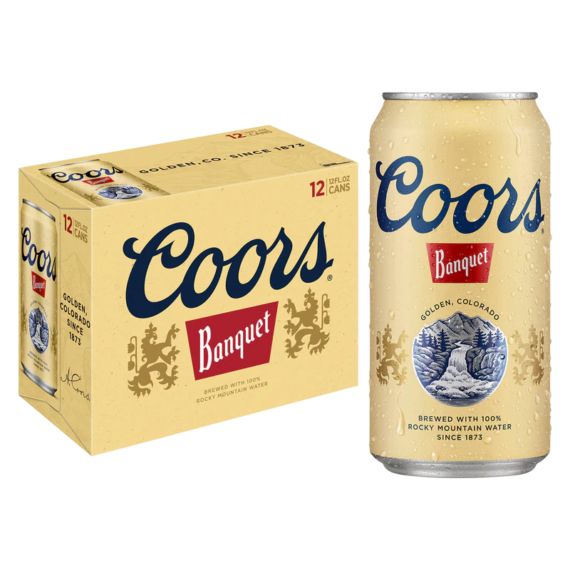 Coors Banquet 12Pk Cans