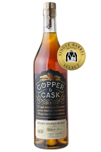 Copper & Cask Liquor Barn Single Barrel Wheated Bourbon 750ML