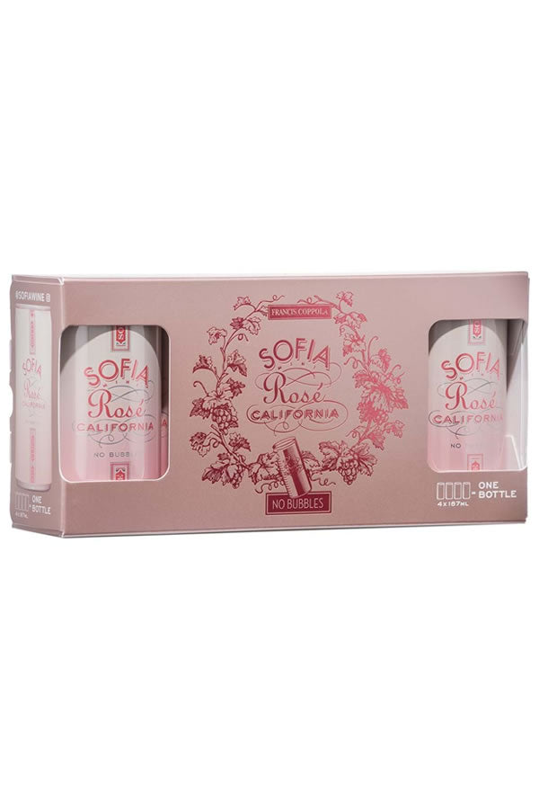 Coppola Sofia Rose 187ML 4Pk Cans – Liquor Barn