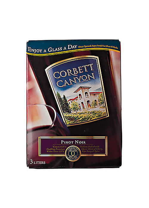 Corbett Canyon Pinot Noir 3L Box | Chilean Pinot Noir – The Liquor