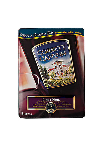 Corbett Canyon Pinot Noir 3L Box | Chilean Pinot Noir – The Liquor