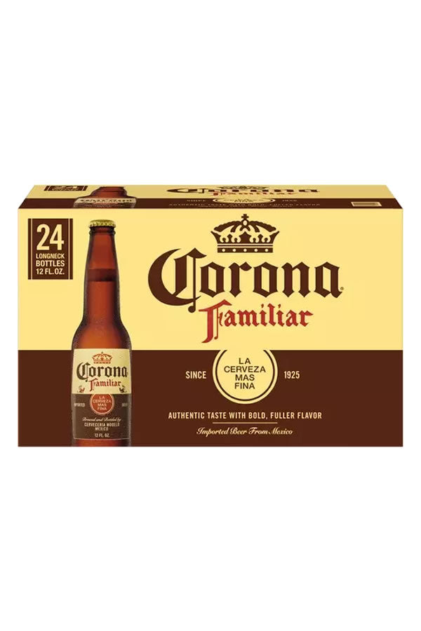 Corona Familiar 24Pk 12oz Bottles | Mexican Lager Beer – The