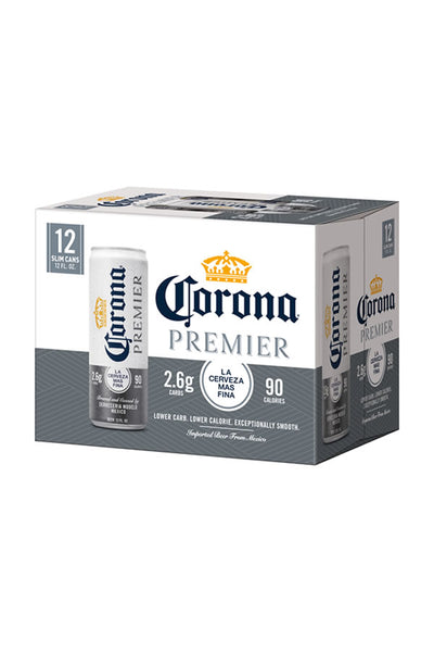 Corona Premier 12Pk Cans | Light Lager 4.0% ABV Mexico – The