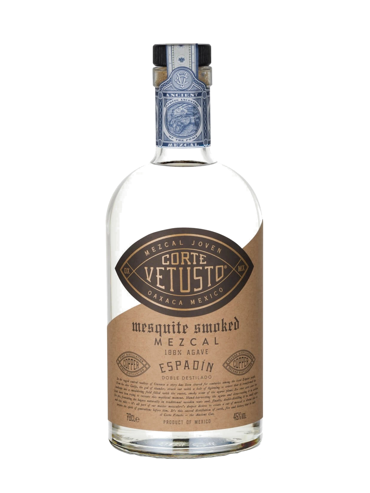 Corte Vetusto Espadin Mezcal 750ML