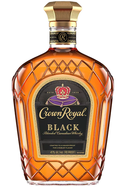 Crown Royal Black 750ML | Bold Canadian Whisky 90 Proof – The