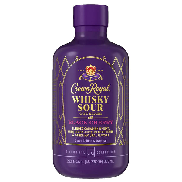 Crown Royal Black Cherry Whiskey Sour 375ML | Canadian RTD – The