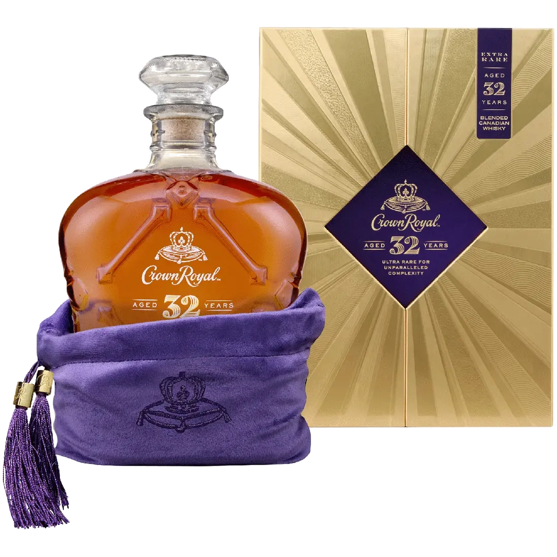 Crown Royal Extra Rare 32 Year 750ML - Whiskey | Shop Online at The Liquor Barn