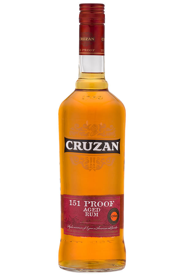Cruzan Aged 151 Proof Rum 750ML | Overproof Virgin Islands – The