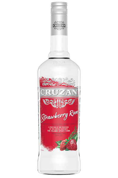 Cruzan Strawberry Rum 750ML | Flavored Rum, St. Croix – The Liquor
