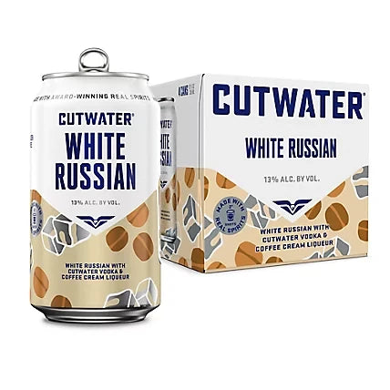 Cutwater White Russian 4PK 12oz Cans | 96-Point RTD – The Liquor Barn