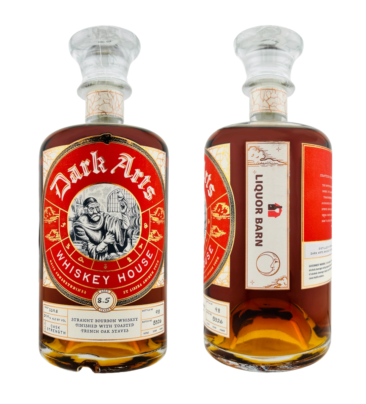 Dark Arts Toasted French Oak Cask Strength 8.5 Year Liquor Barn Single Barrel 750ML