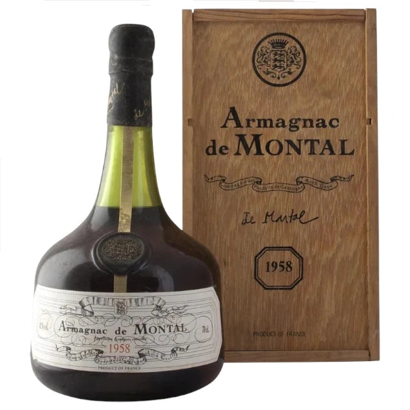 De Montal Vintage 1958 Armagnac – Rare Collector's Armagnac