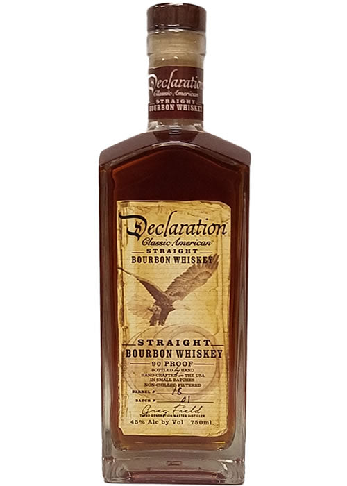 Declaration Bourbon 750ml | Chinquapin Oak Kentucky Bourbon – The ...