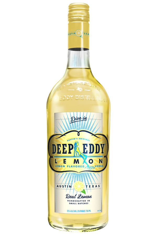 Deep Eddy Lemon Vodka 750ML | 10x Distilled Texas Corn – The