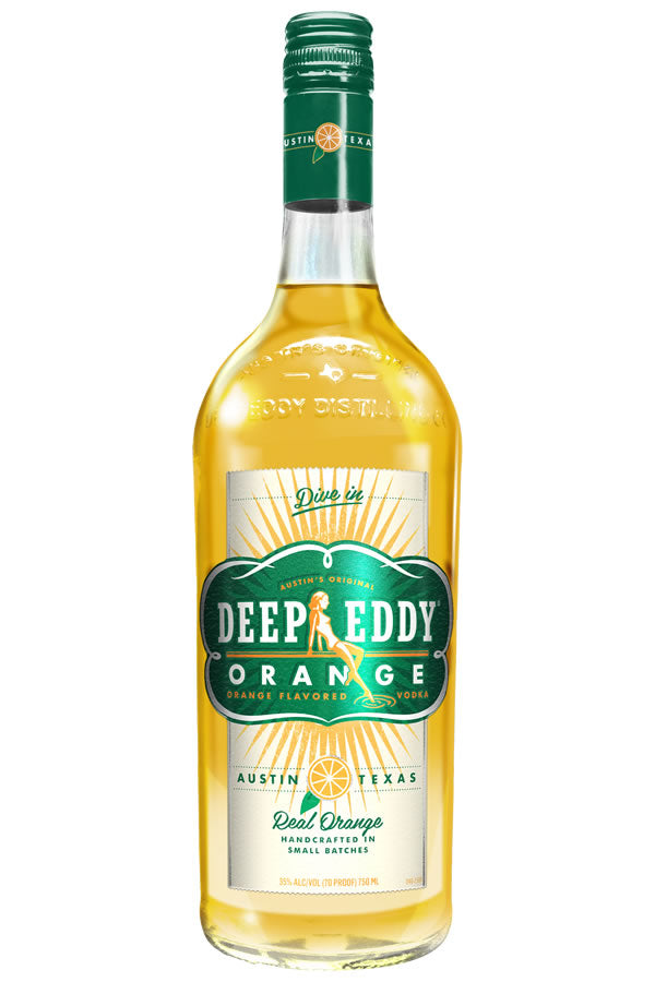 Deep Eddy Orange Vodka 750ML | 10x Distilled, Real Orange – The