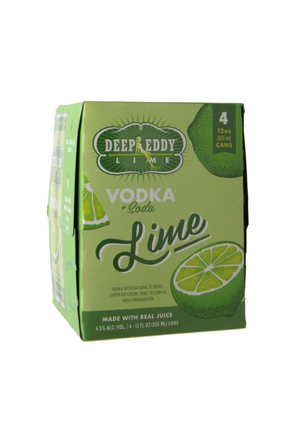 Deep Eddy Vodka and Soda Lime