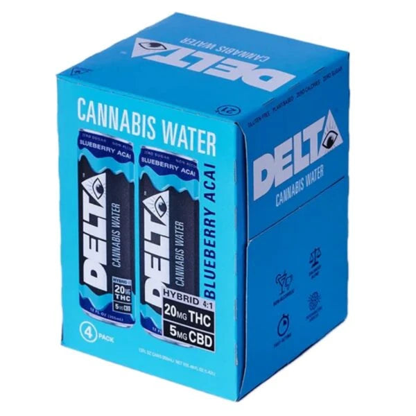 Delta Blueberry Acai 20MG THC 4Pk