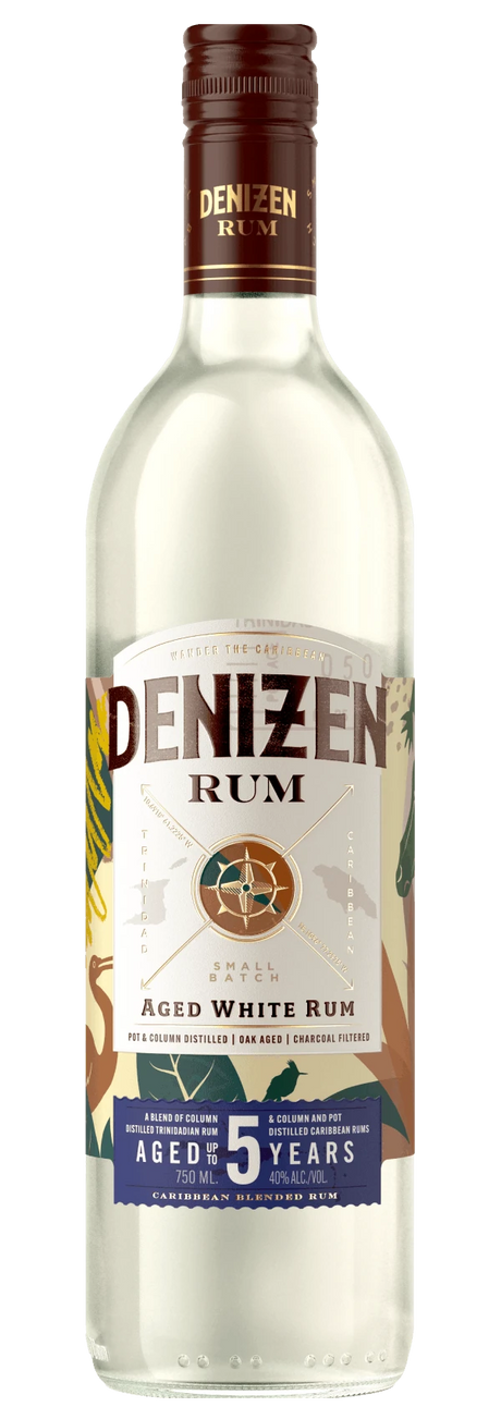 Denizen Aged White Rum 750ML - Rum | Shop Online at The Liquor Barn