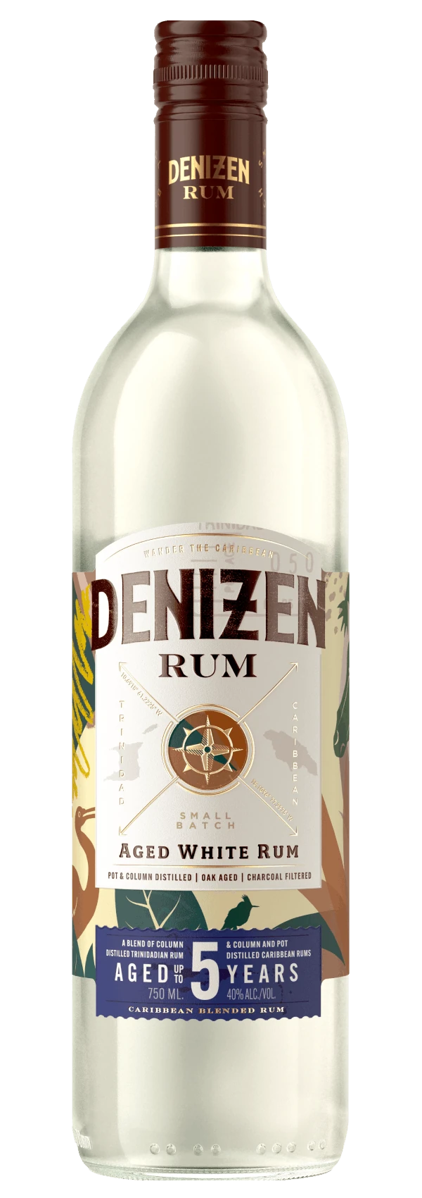 Denizen Aged White Rum 750ML - Rum | Shop Online at The Liquor Barn
