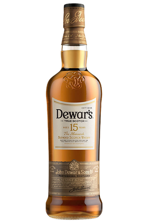 Dewar's 15 Year Blended Scotch 750ML | Double-Aged Gold – The